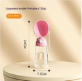 2-in-1 Portable Dog Water Bottle &amp; Food Dispenser